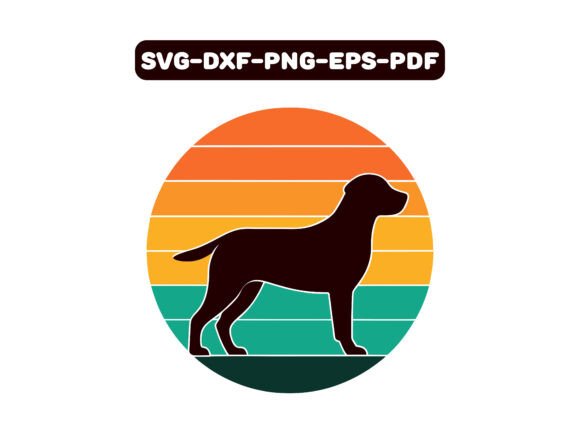 Anatolian Shepherd Dog Retro Vector