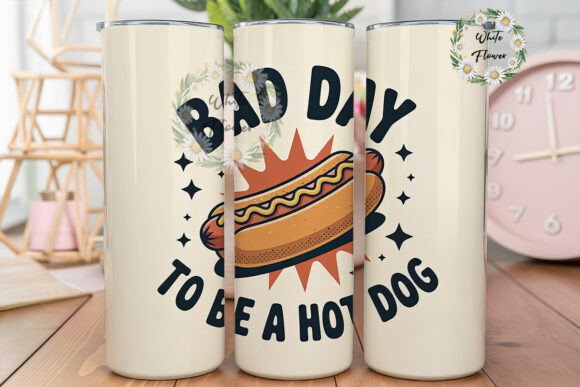 Bad Day Hot Dog 20oz Tumbler Wrap Review