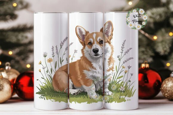 Corgi Dog 20oz Tumbler Design Review