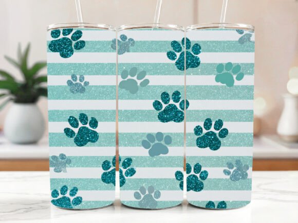 Dog Paw Tumbler Png Sublimation 20oz Review