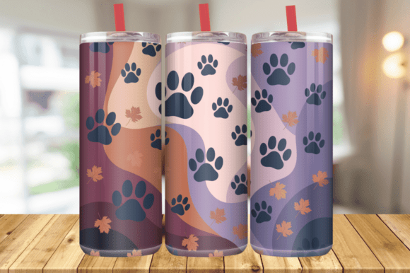 Glitter Dog Paw Tumbler Wrap Review